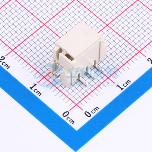 1x3P 间距:2.5mm 立贴 系列:XH实物图