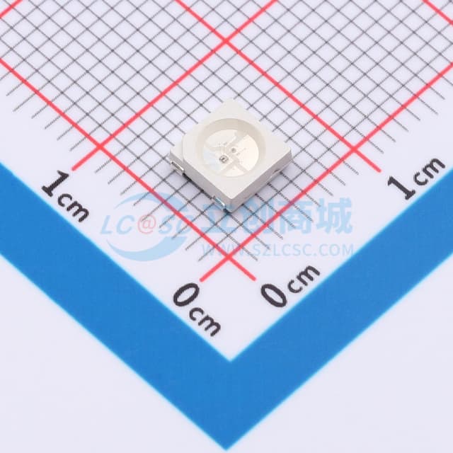 5050幻彩透明 铜支架实物图