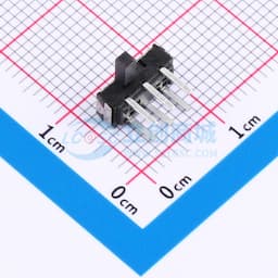 柄长4mm 卧插双档 滑动开关 【插件】缩略图