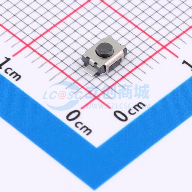 3.9*2.9*2mm 立贴 轻触开关实物图