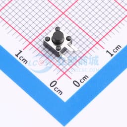 4.5*4.5*4.3mm 卧插 轻触开关 【插件】缩略图