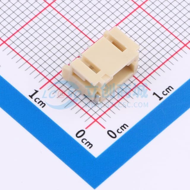 1x3P 间距:2mm 卧贴 系列:PH实物图