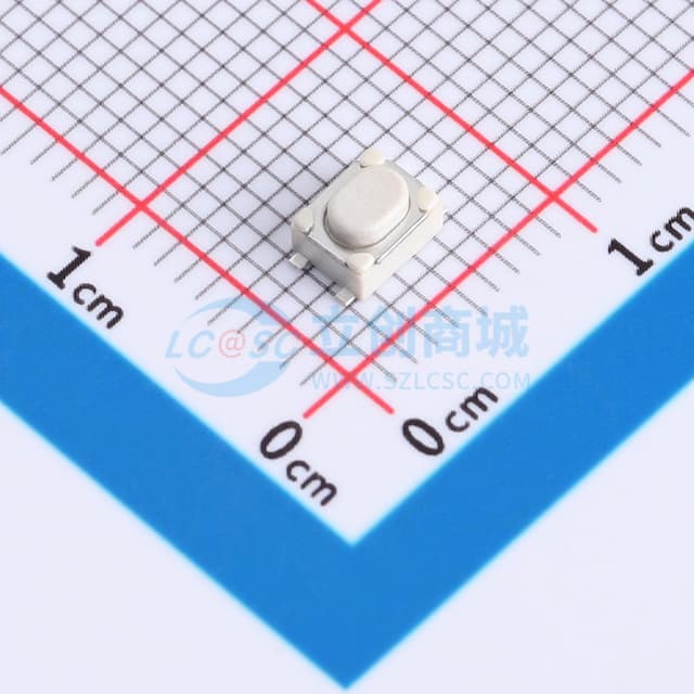 4.2x3.25x2.5mm 立贴 轻触开关实物图