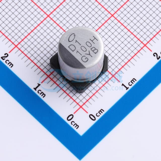 100uF ±20% 50V实物图