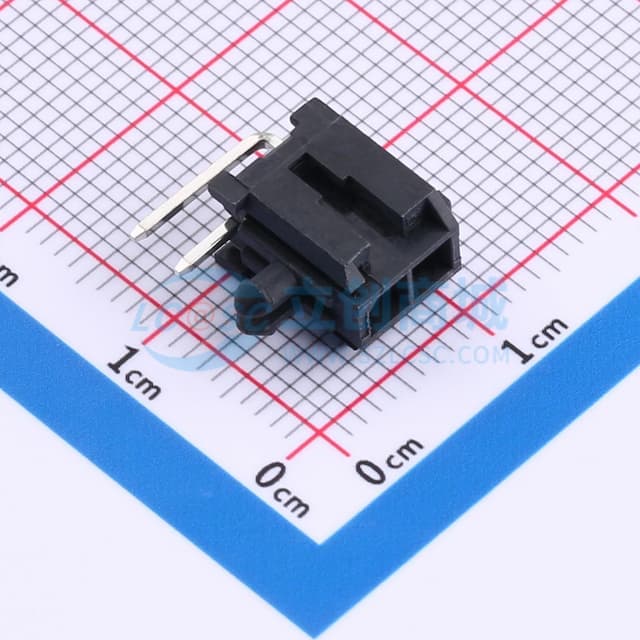 2x1P 间距:3mm 弯插 【插件】实物图