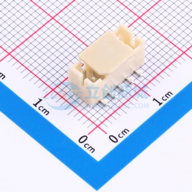 2x5P 间距:2mm 立贴实物图