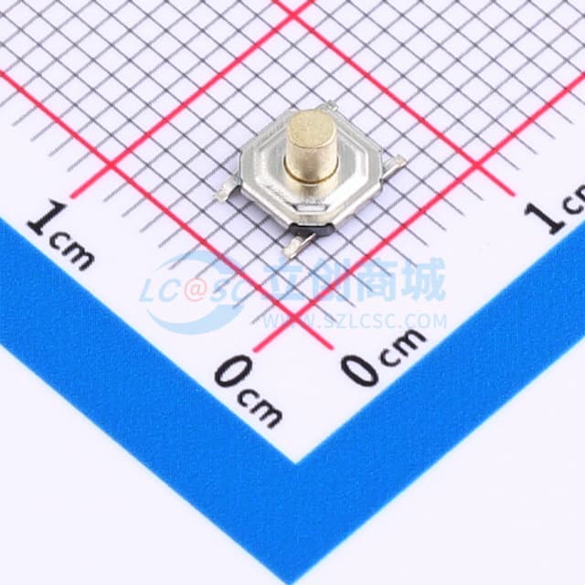 5.2*5.2*3.5mm 立贴 轻触开关实物图