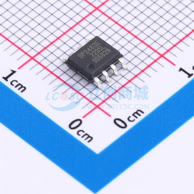 3.3V低功耗斜率限制半双工RS-485收发器实物图