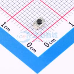 350G 1.7mm无柱乳白底座黑色按钮 双弹片 防水膜缩略图