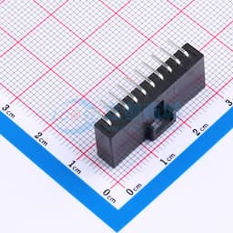 黑色 1x10P 间距:2.54mm 弯插【插件】缩略图