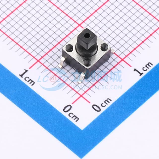 6*6*7.3mm 立贴 轻触开关实物图