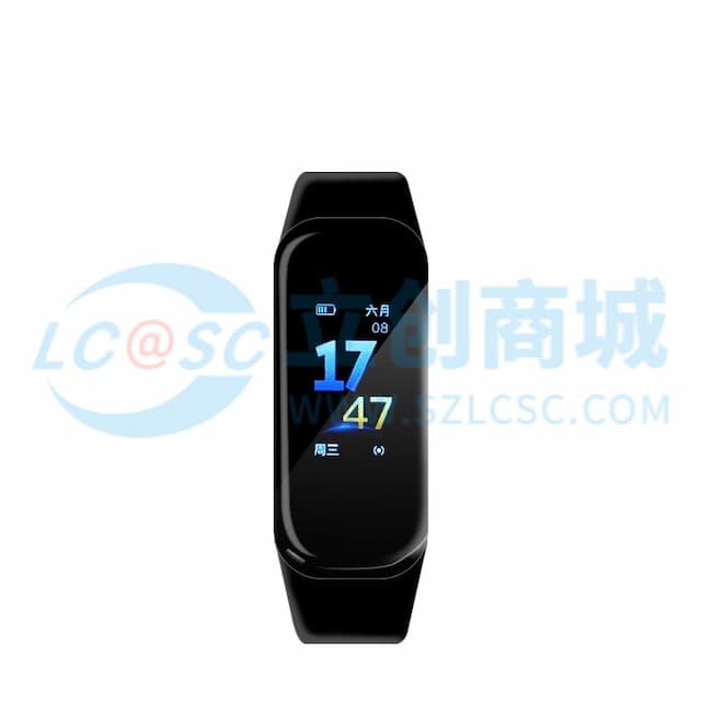 Only&Home硅胶运动智能手环KL-SH-06实物图