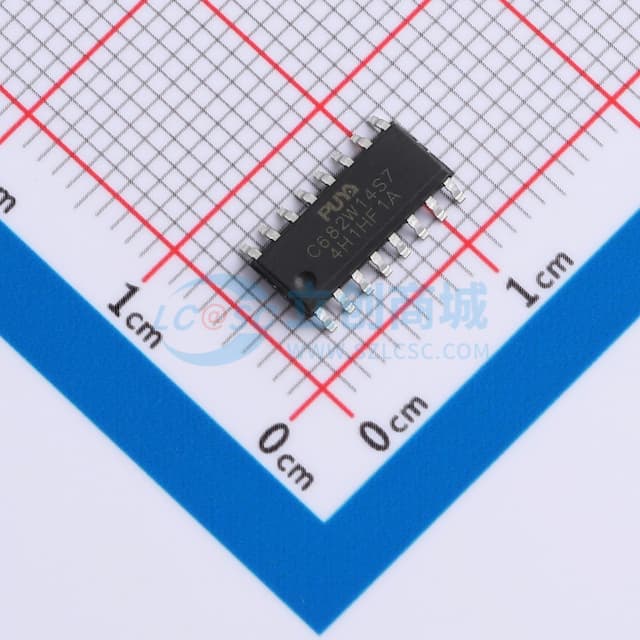 PY32C682W14S7TU实物图