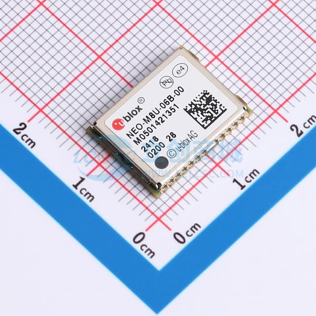 u-blox M8无系留航位推算模块，含3D惯性传感器实物图