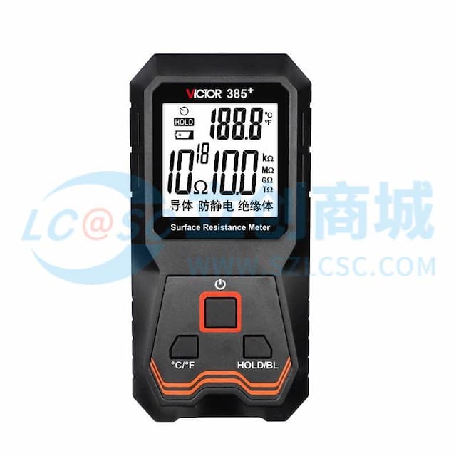 VICTOR(胜利) VICTOR 385+ 表面电阻测试仪实物图