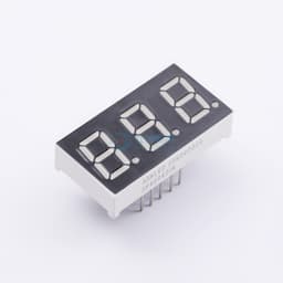 3位0.4英寸红色数码管 共阴极 【LE】缩略图