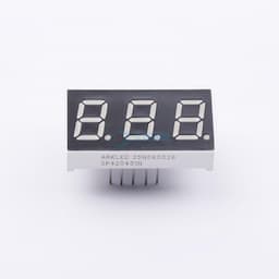 3位0.4英寸红色数码管 共阴极 【LE】缩略图