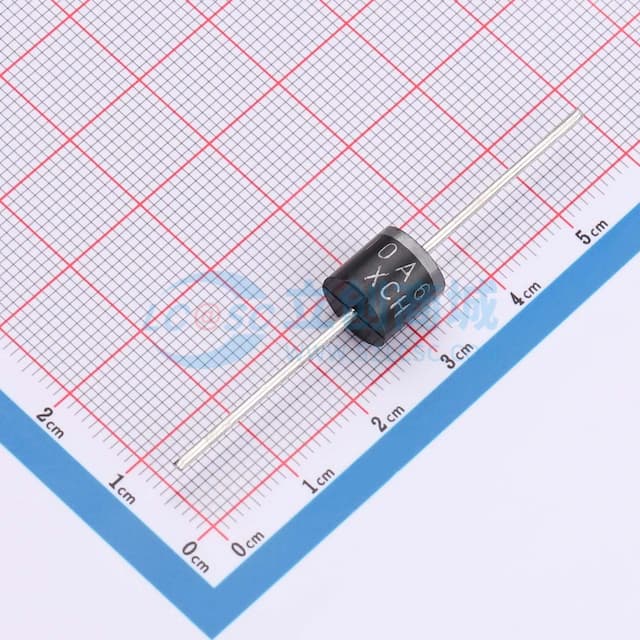 插件普通整流二极管实物图