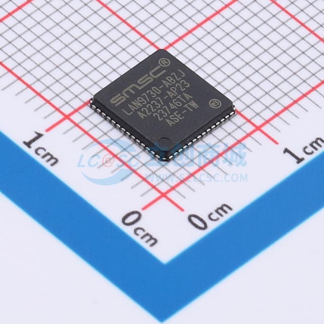 高速互连芯片 (HSIC) USB 2.0 到 10/100 以太网控制器实物图