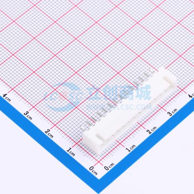1x14P 间距:2.5mm 直插 系列:XH 【插件】实物图