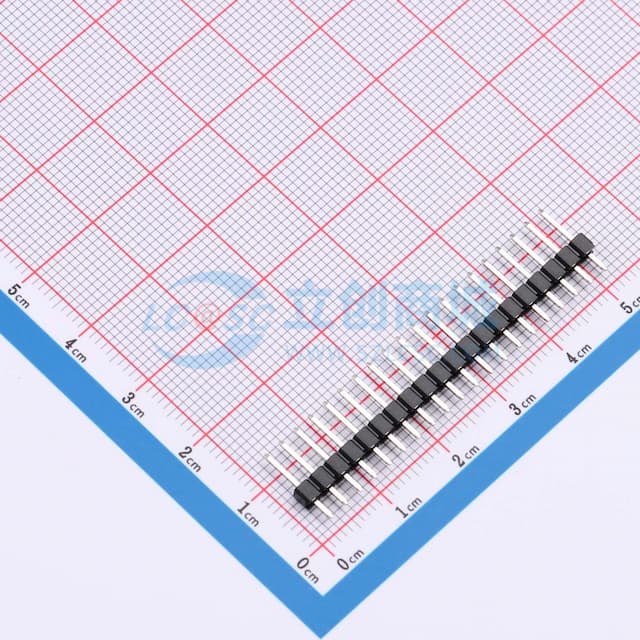 1x20P 间距:2.54mm 方针 直插实物图