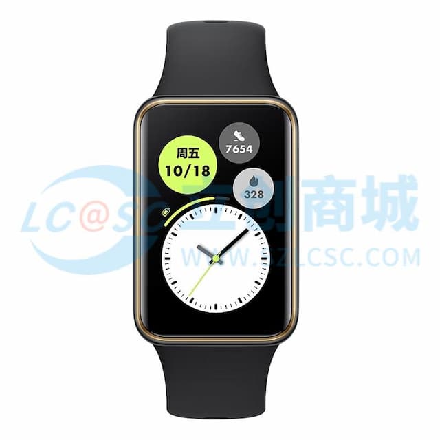 HONOR(荣耀)手环10 曜石黑 智能手环 轻薄双曲面 健康晨报 心率血氧监测运动手环实物图