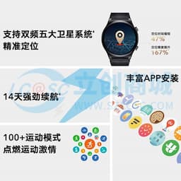HONOR(荣耀)手表GS3 智能手表蓝牙通话8通道心率AI引擎100+运动模式缩略图