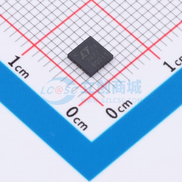 具有双通道轨至轨电流检测功能的 3A、DC/DC 转换器实物图