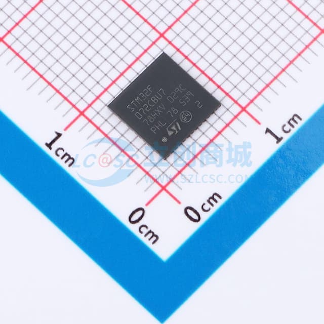 主流ARM Cortex-M0 USB系列MCU，具有128 KB Flash、48 MHz CPU、USB、CAN和CEC功能实物图