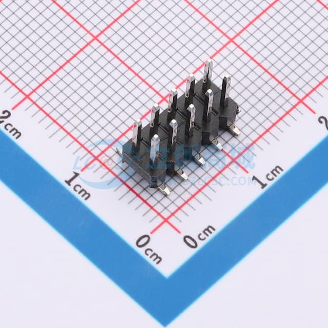 间距:2.54mm 方针 立贴实物图