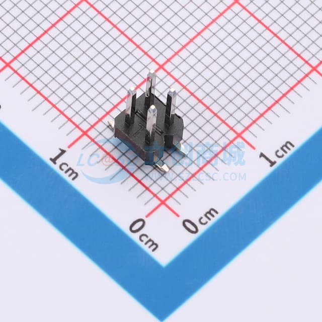 间距:2.54mm 方针 立贴实物图
