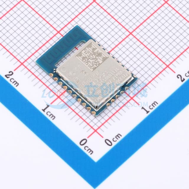 CC2340模块BLE5.3蓝牙主从一体透传模块板载天线实物图