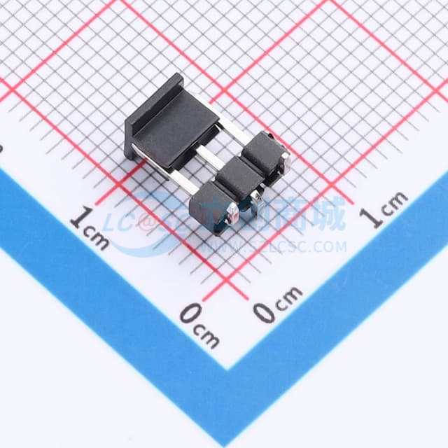 间距:2.54mm 方针 立贴实物图