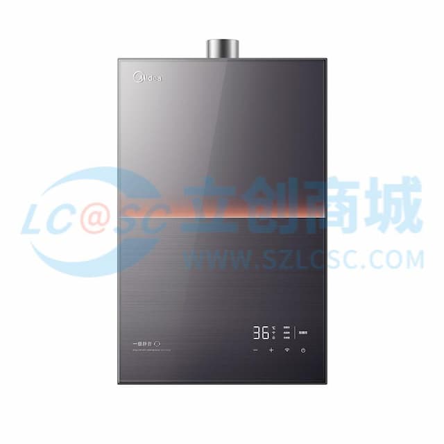 Midea(美的) JSQ30-M9 Pro 恒温式燃气热水器  迷楼灰-锦缎 12T 电辅加机械防冻实物图