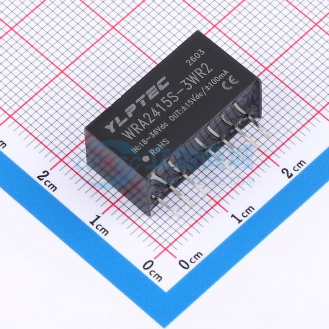 3W超宽电压输入隔离稳压正负双路/单路输出DC/DC模块电源实物图