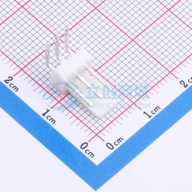 1x3P 间距:2.54mm 弯插 【插件】实物图