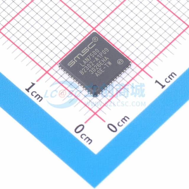 高速USB 2.0至10/100/1000以太网控制器实物图