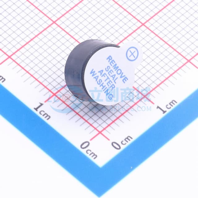 蜂鸣器，9.6*5.0MM，有源顶发音实物图