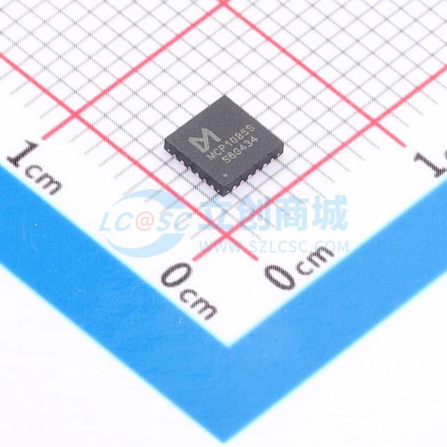 十通道多模式宽频数字电容处理器芯片实物图
