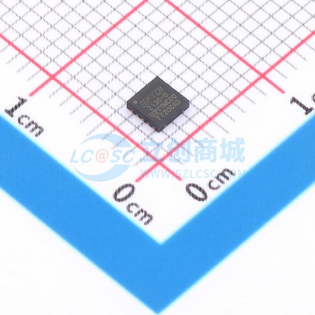 FT200XD USB到I²C从机IC实物图