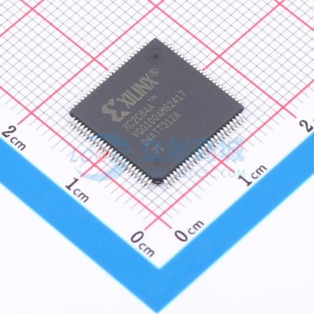 - XC2C64A 7VQG100I实物图