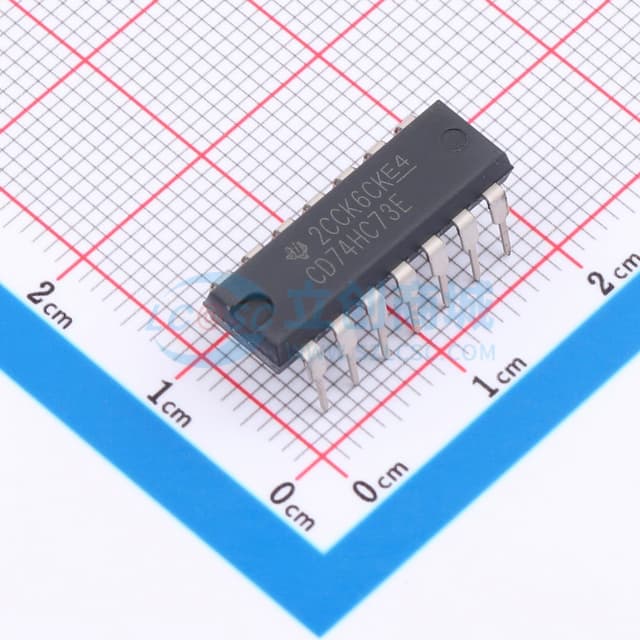 具有复位功能的负边沿触发式双路J-K触发器实物图