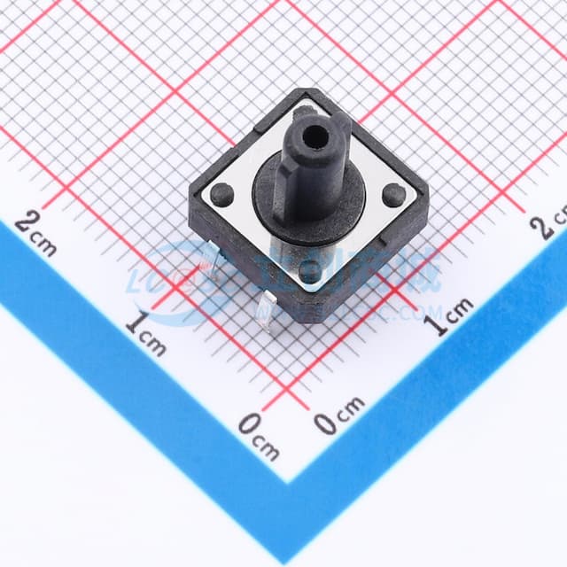 TC-12A-02-12H  12*12*12H插脚扁头250G复银簧片ROHS实物图