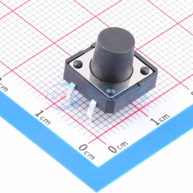 TC-12A-01-10H   12*12*10H小头插脚250G复银簧片实物图