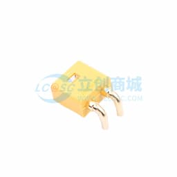 AMASS(艾迈斯)防水锁扣镀金15A二芯插头 PCB板卧式 黄色 公头XT30APW-M缩略图