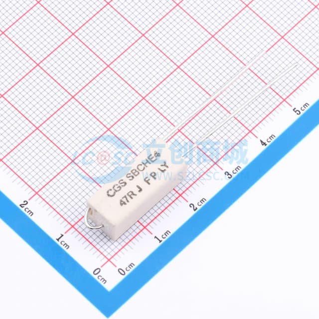 绕线电阻 47Ω ±5% 4W实物图
