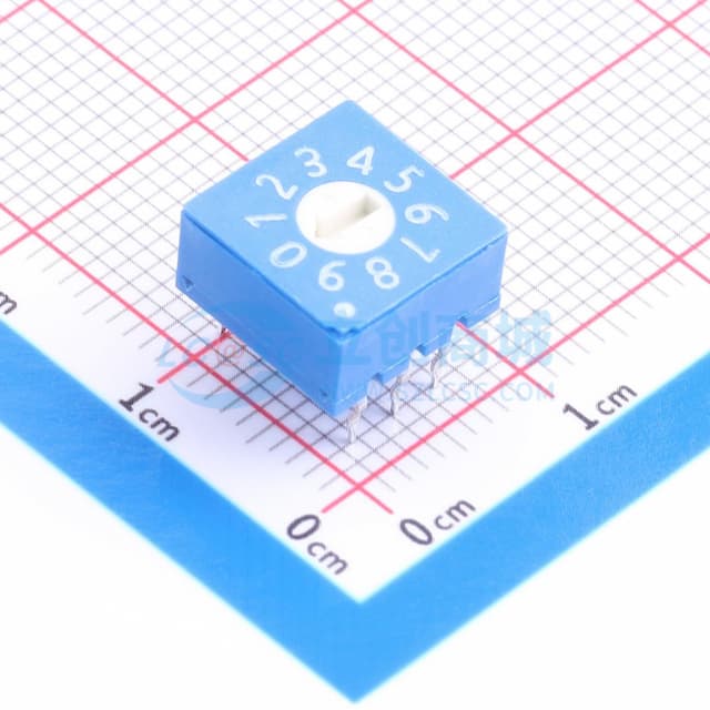 10x10尺寸密封结构旋转式开关【插件】实物图