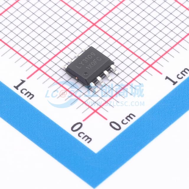 双路输出可充电多功能LED驱动控制芯片实物图
