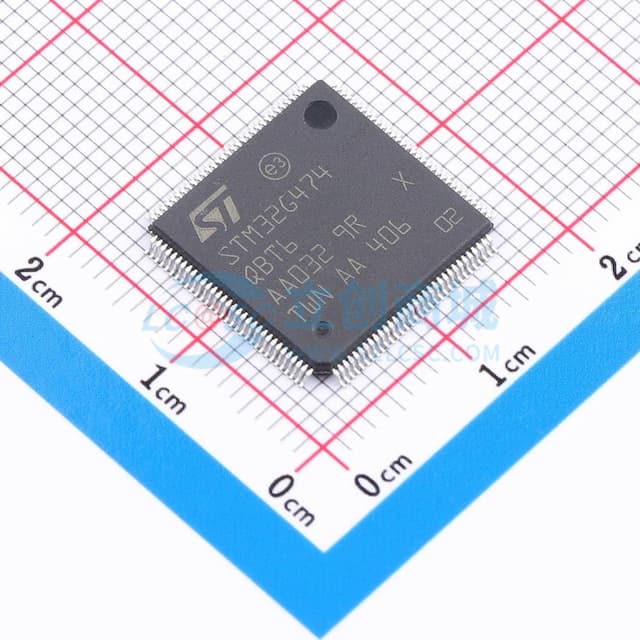 带DSP和FPU的170MHz主流ARM Cortex-M4 MCU，具有128 KB Flash存储器、数学加速器、高分辨率定时器和高模拟电平集成实物图