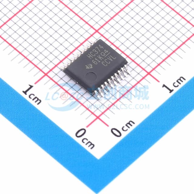 具有三态输出的八路边沿触发D类触发器实物图